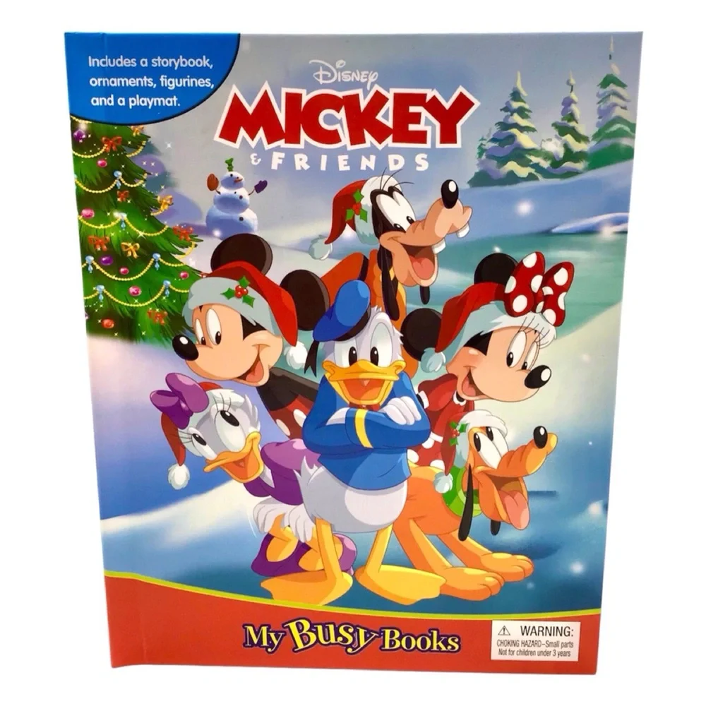 Disney’s “Mickey Friends” My Busy Book Set (NWT)